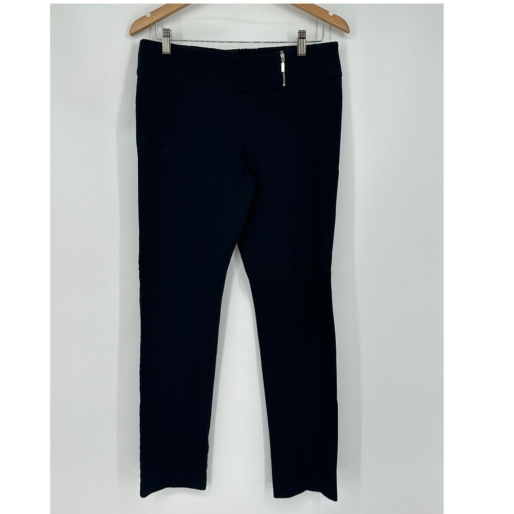 Alfani Womens Black Tummy Control Pull On Skinny Pants Size 10 WPL 8046